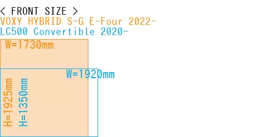 #VOXY HYBRID S-G E-Four 2022- + LC500 Convertible 2020-